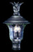 Framburg 8506 IRON Carcassonne Three Light Exterior Post Mount, Iron Main Image.jpg