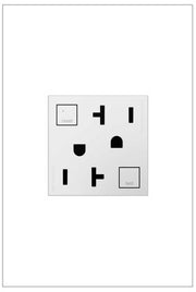 adorne® AGFTR2202W4 Tamper-Resistant 20A Duplex Self-Test GFCI Receptacles, White Main Image.jpg
