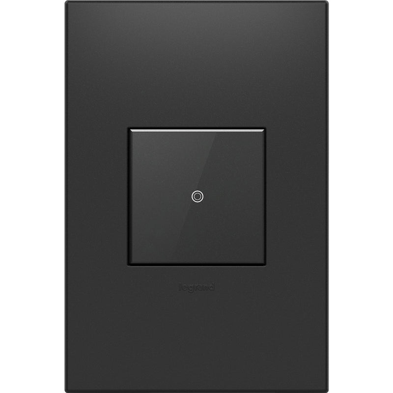 adorne® ASTP1532G4 sofTap® Switch, Graphite, with Microban® Main Image.jpg