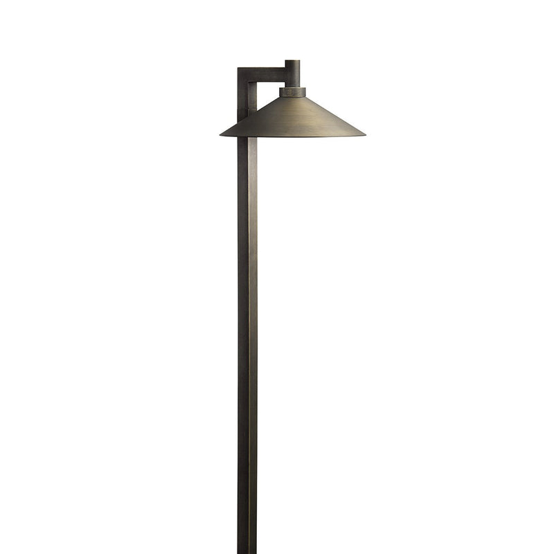 Kichler 15800CBR27 LED Path Light, Centennial Brass