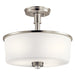 Kichler 43926NIL18 Joelson LED Semi Flush Mount, Brushed Nickel Main Image.jpg