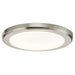 Kichler 44246NILED30 Zeo LED Flushmount, Brushed Nickel Main Image.jpg