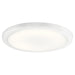 Kichler 44248WHLED30 Zeo LED Flushmount, White Main Image.jpg