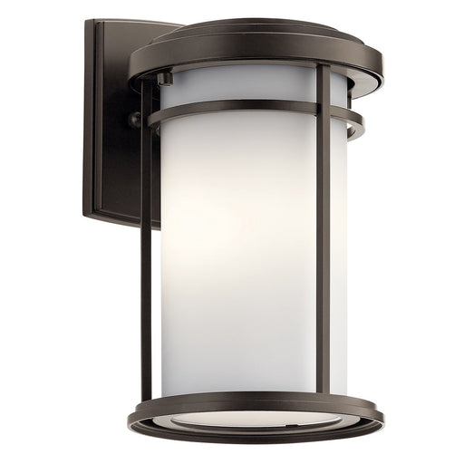 Kichler 49686OZL18 Toman LED Outdoor Wall Mount, Olde Bronze Main Image.jpg