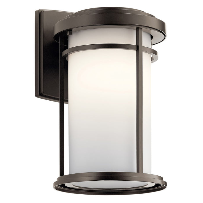 Kichler 49687OZL18 Toman LED Outdoor Wall Mount, Olde Bronze Main Image.jpg