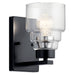 Kichler 55010BK Vionnet One Light Wall Sconce, Black Main Image.jpg