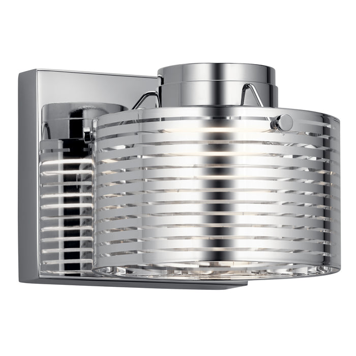 Kichler 85054CH Santora LED Wall Sconce, Chrome Main Image.jpg