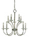 Framburg 3109 PN Pirouette Ten Light Chandelier, Polished Nickel Main Image.jpg