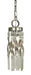 Framburg 4718 SP/PN Adele One Light Pendant, Satin Pewter with Polished Nickel Main Image.jpg