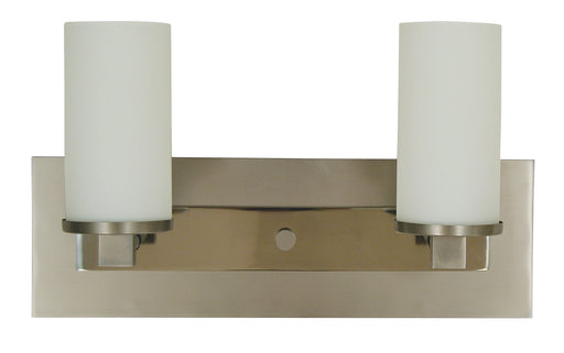 Framburg 4732 SP/PN Mercer Two Light Wall Sconce, Satin Pewter with Polished Nickel Main Image.jpg