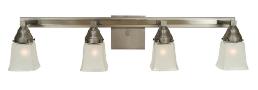 Framburg 4774 SP/PN Mercer Four Light Wall Sconce, Satin Pewter with Polished Nickel Main Image.jpg