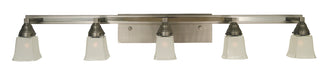 Framburg 4775 SP/PN Mercer Five Light Wall Sconce, Satin Pewter with Polished Nickel Main Image.jpg