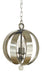 Framburg 4777 BN Venus Four Light Chandelier, Brushed Nickel Main Image.jpg