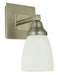 Framburg 4781 SP/PN Mercer One Light Wall Sconce, Satin Pewter with Polished Nickel Main Image.jpg