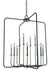 Framburg 4912 PN/MBLACK Boulevard 12 Light Chandelier, Polished Nickel with Matte Black Accents Main Image.jpg