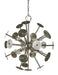 Framburg 4976 PN/SP Apogee 12 Light Chandelier, Polished Nickel with Satin Pewter Accents Main Image.jpg