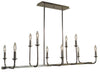 Framburg 4983 PN Boulevard Ten Light Island Chandelier, Polished Nickel Main Image.jpg