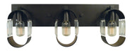 Framburg 5013 MB/HB Josephine Three Light Wall Sconce, Mahogany Bronze with Harvest Bronze Accents Main Image.jpg