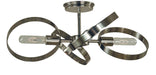 Framburg 5060 PN Copernicus Four Light Flush / Semi-Flush Mount, Polished Nickel Main Image.jpg