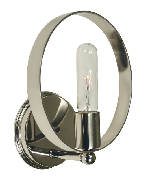 Framburg 5061 PN Copernicus One Light Wall Sconce, Polished Nickel Main Image.jpg