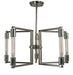 Framburg 5115 PN Focal Five Light Chandelier, Polished Nickel Main Image.jpg