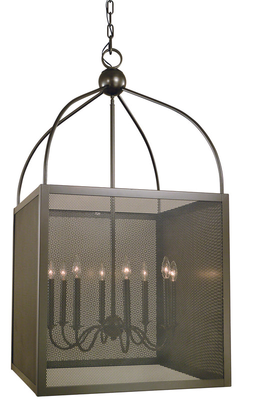 Framburg 5468 MB Windsor Eight Light Foyer Chandelier, Mahogany Bronze Main Image.jpg