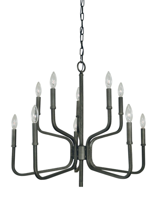 Framburg 5480 IRON Heidelberg Ten Light Chandelier, Iron Main Image.jpg