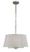 Framburg 5545 SP Cosmopolitan Five Light Chandelier, Satin Pewter Main Image.jpg