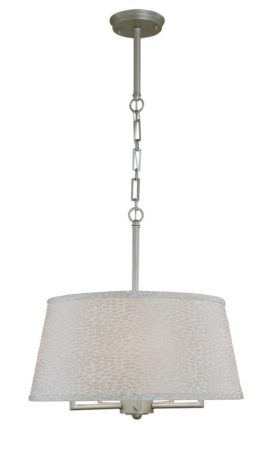 Framburg 5545 SP Cosmopolitan Five Light Chandelier, Satin Pewter Main Image.jpg