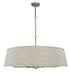 Framburg 5548 SP Cosmopolitan Eight Light Chandelier, Satin Pewter Main Image.jpg