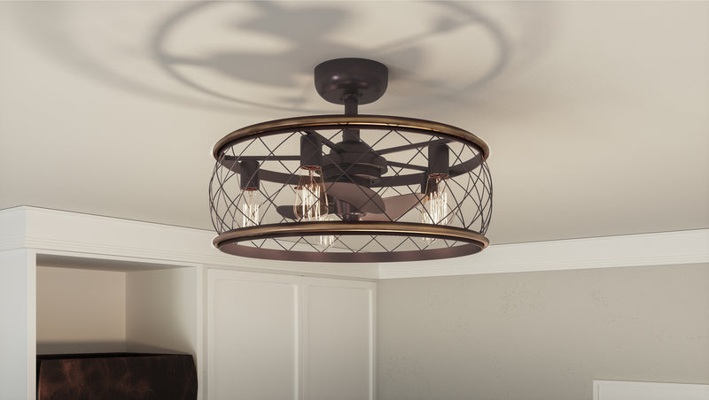 Quoizel RDY3122PN Dury Five Light Fandelier, Palladian Bronze Alternate Image.jpg