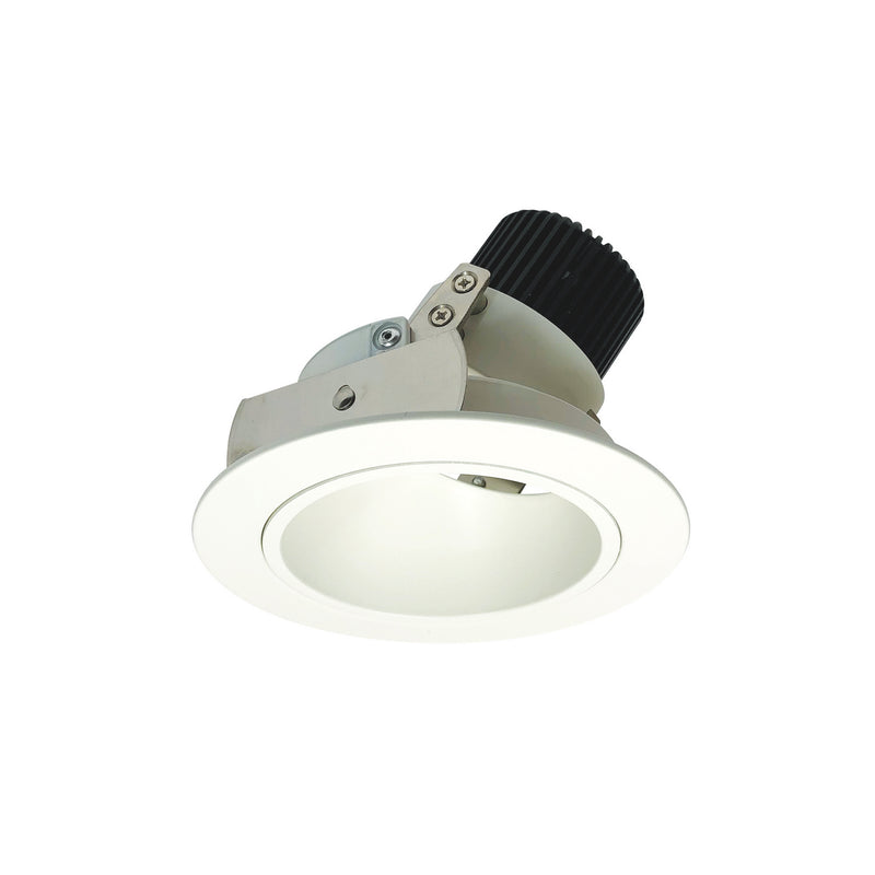 Nora Lighting NIO-4RD27XMPW/10 4" Adj. Round Deep Regress, Matte Powder White / Matte Powder White Main Image.jpg