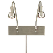George Kovacs P4400-084-L Save Your Marriage LED Wall Lamp, Brushed Nickel Main Image.jpg