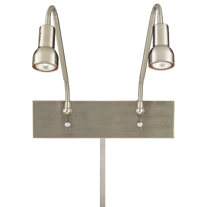George Kovacs P4400-084-L Save Your Marriage LED Wall Lamp, Brushed Nickel Main Image.jpg
