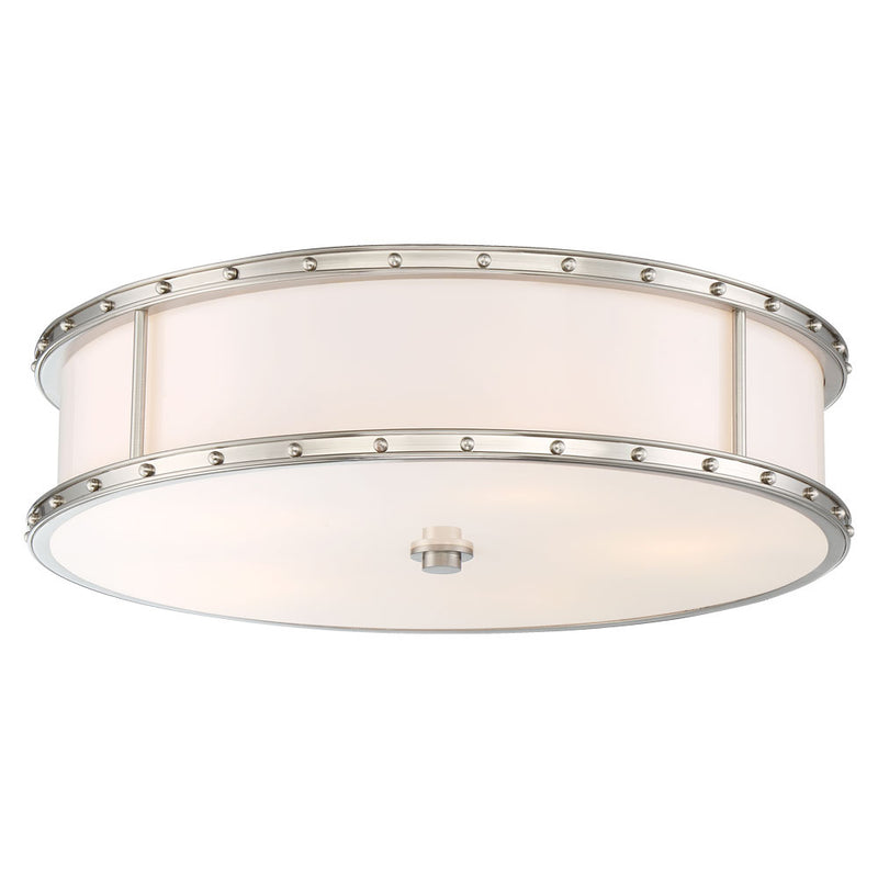 Minka-Lavery 1827-84-L LED Flush Mount, Brushed Nickel Main Image.jpg