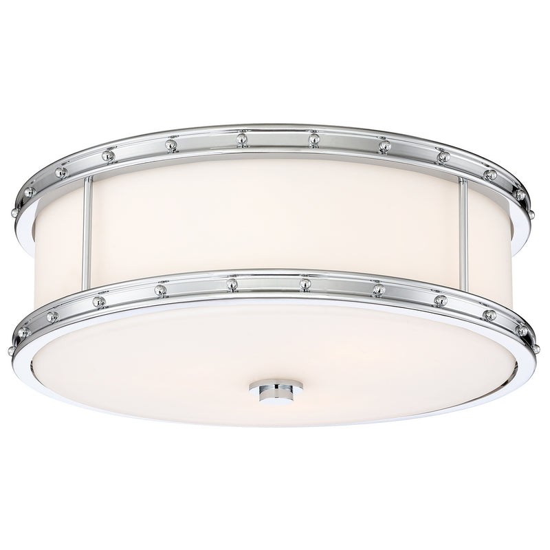 Minka-Lavery 827-77-L LED Flush Mount, Chrome Main Image.jpg