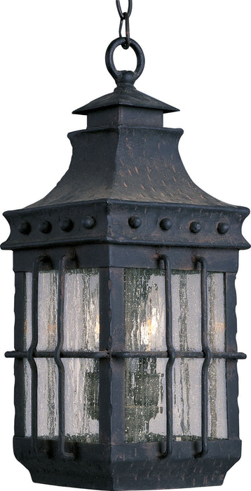 Maxim 30088CDCF Nantucket Three Light Outdoor Hanging Lantern, Country Forge Main Image.jpg