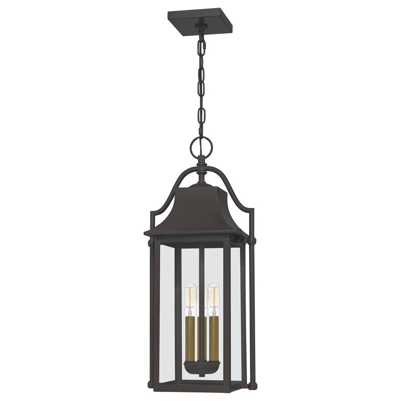 Quoizel MAN1911WT Manning Three Light Outdoor Hanging Lantern, Western Bronze Main Image.jpg