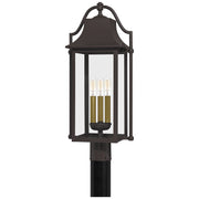 Quoizel MAN9011WT Manning Three Light Outdoor Post Mount, Western Bronze Main Image.jpg