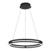 Quoizel PCGVS2820MBK Graves LED Pendant, Matte Black Main Image.jpg