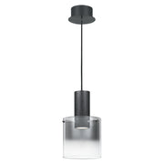 Quoizel PCKR1508EK Kilmer LED Mini Pendant, Earth Black Main Image.jpg