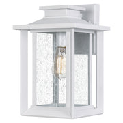 Quoizel WKF8409W Wakefield One Light Outdoor Wall Mount, White Lustre Main Image.jpg