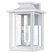 Quoizel WKF8411W Wakefield Three Light Outdoor Wall Mount, White Lustre Main Image.jpg
