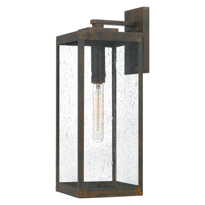 Quoizel WVR8407IZ Westover One Light Outdoor Wall Mount, Industrial Bronze Main Image.jpg