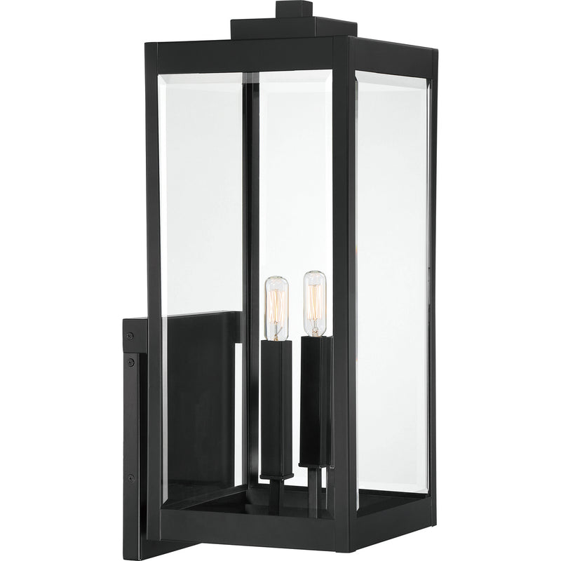 Quoizel WVR8409EK Westover Two Light Outdoor Wall Mount, Earth Black Main Image.jpg