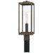 Quoizel WVR9007IZ Westover One Light Outdoor Post Mount, Industrial Bronze Main Image.jpg