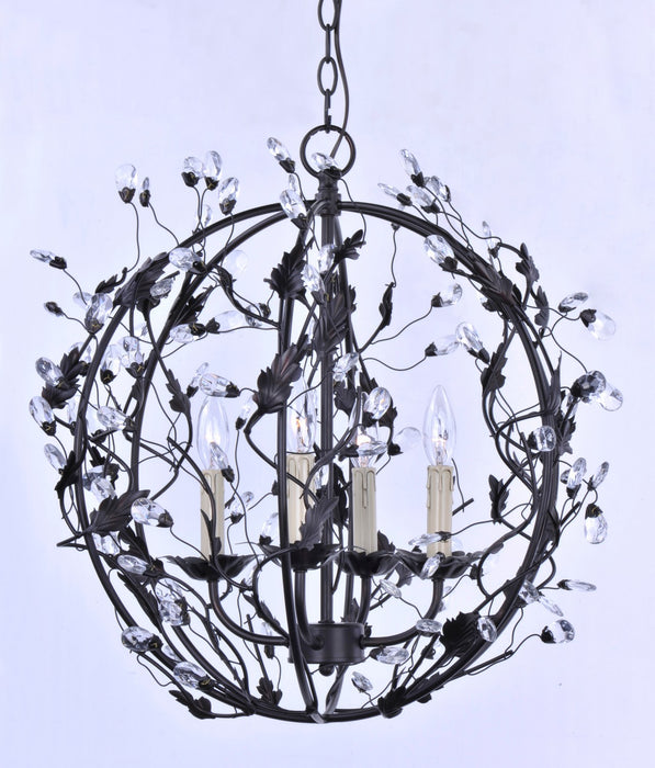 Maxim 2850OI Elegante Three Light Chandelier, Oil Rubbed Bronze Alternate Image 2.jpg