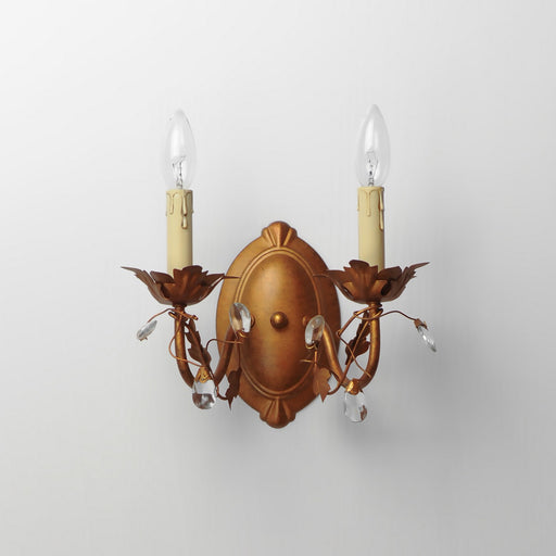 Maxim 2857EG Elegante Two Light Wall Sconce, Etruscan Gold Alternate Image.jpg