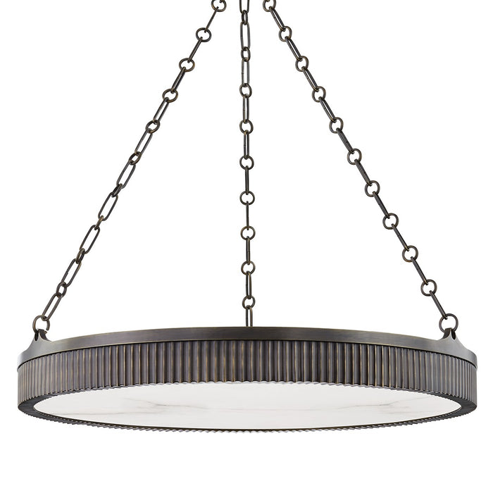 Hudson Valley 532-DB Lynden Eight Light Pendant, Distressed Bronze Main Image.jpg