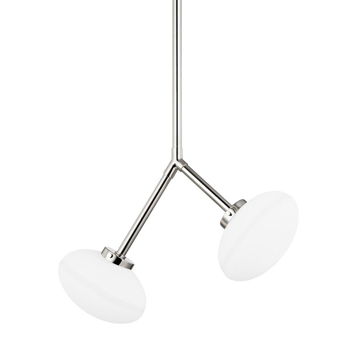 Hudson Valley 5530-PN Wagner Two Light Pendant, Polished Nickel Main Image.jpg